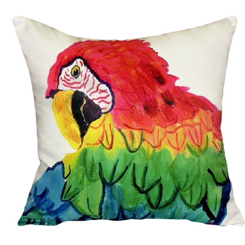 Coussin décoratif intérieur / extérieur Parrot Head