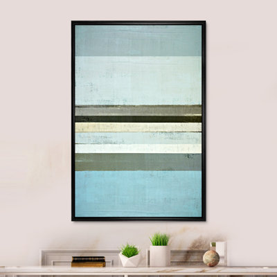 Art moderne gris et bleu II 2FL47721