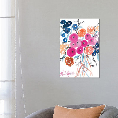 The Flowers Have Secrets 1 Piece Wrapped Canvas Wall Art