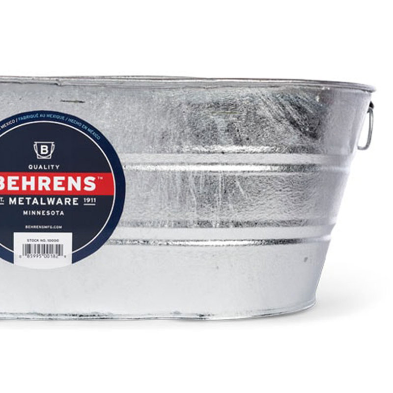 Steel Beverage Tub