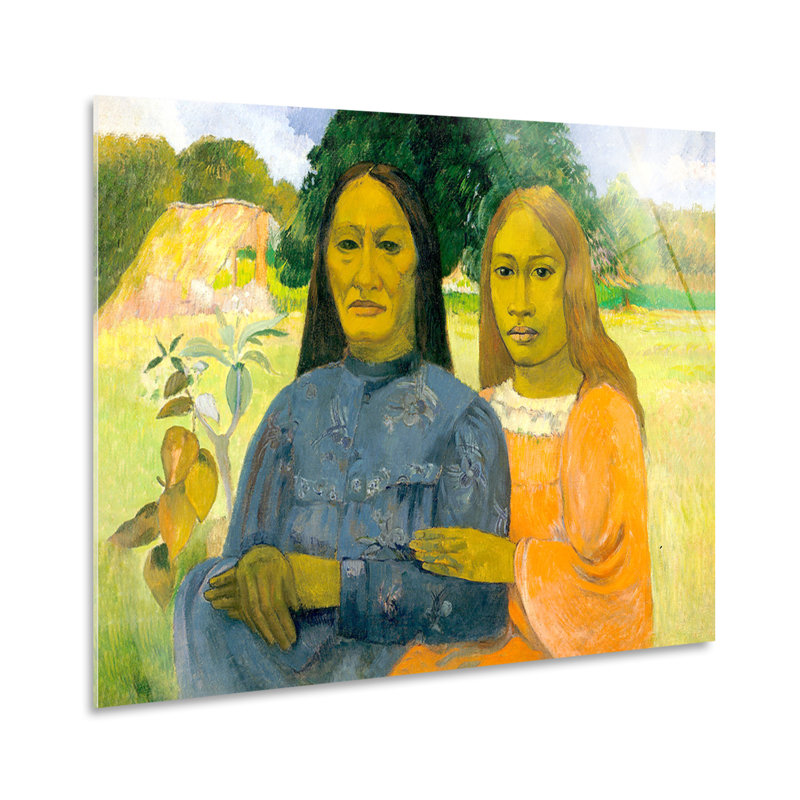 Tahitian Ladies by Paul Gauguin - No Frame Print, Plastic/Acrylic, 70cm H x 100cm W