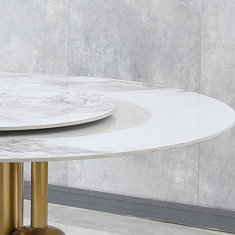 Table de salle à manger moderne en marbre (seulement tables, pas de chaises)