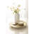 Round Wavy Metal Footed Tray-47414628