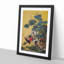 Two Roosters by Ito Jakuchu - Picture Frame Painting Print-55606150-55606154