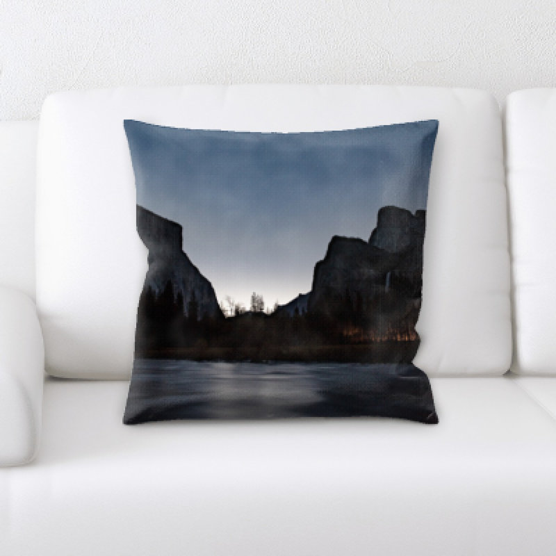 Microsuede Throw Pillow