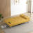 67 " Leather Sofa Bed-1101975259