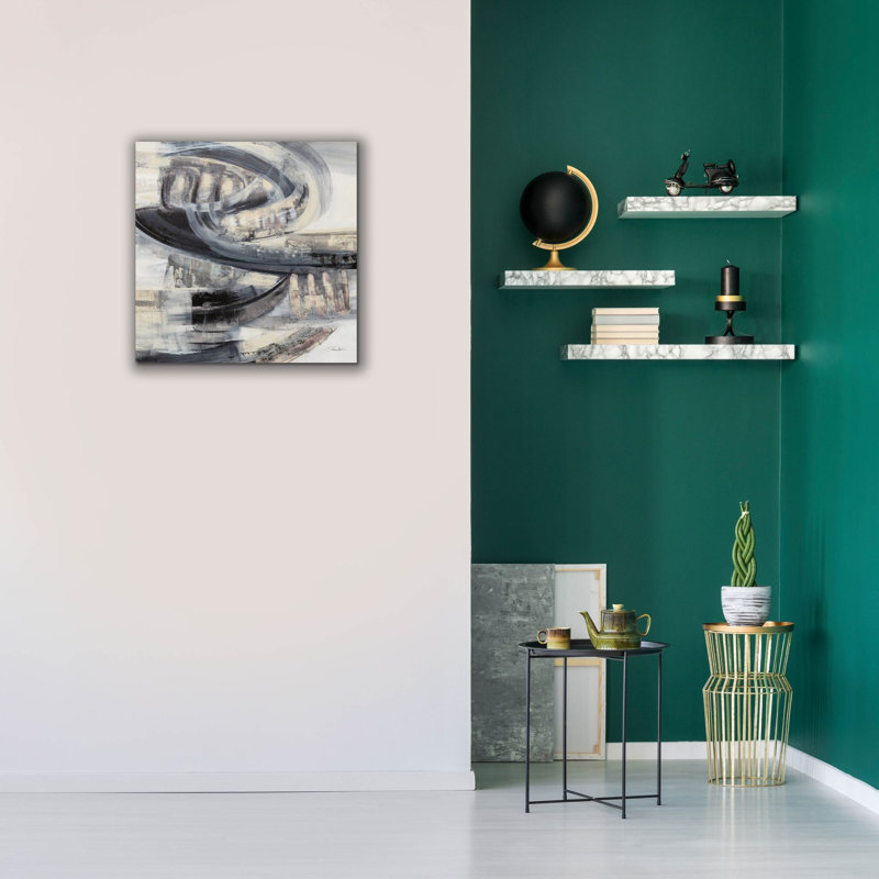 «On The Road Sq» par Silvia Vassileva, art mural sur toile, H 26 po x l 26 po