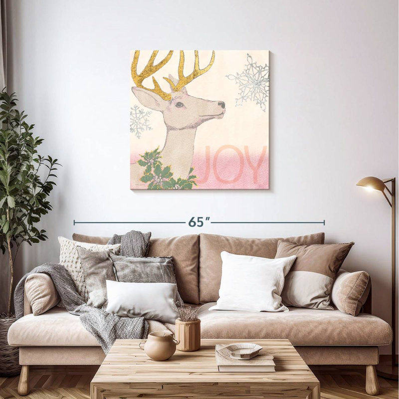 Brampt Noël pastel II, H 36 po x l 36 po