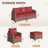 7-Person Outdoor Seating Group With Cushion-467907589-468024044