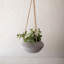 Large pot à fleurs suspendu en métal texturé Foreside Home & Garden