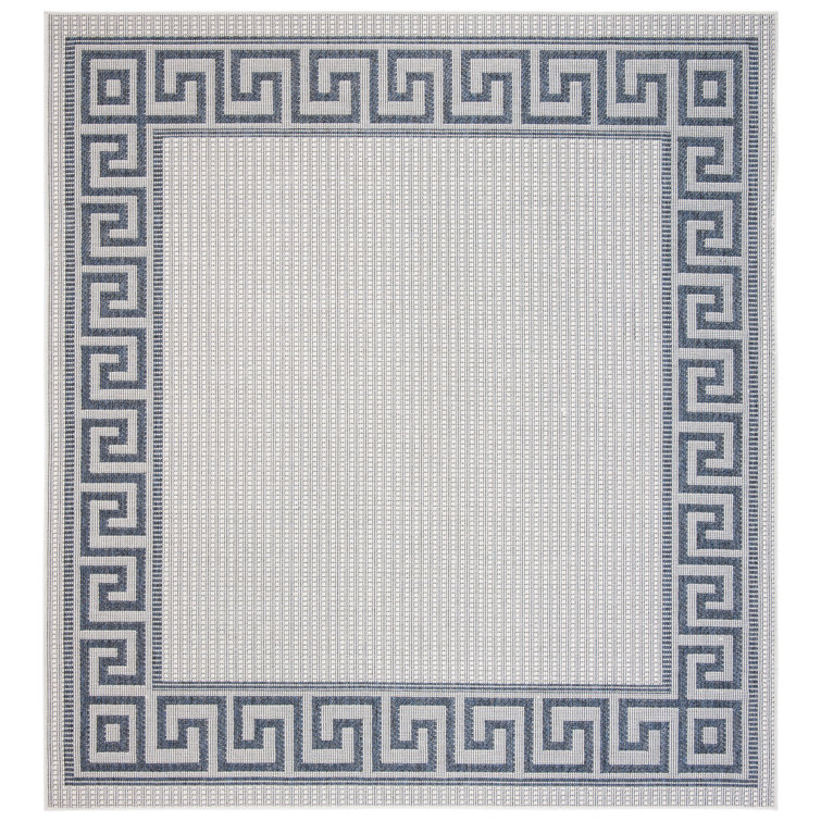 Brympton Performance Machine Washable Geometric Indoor/Outdoor Area Rug