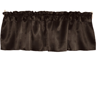 Danijah Solid Colour Tailored Window Valance