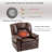 Big Man Recliner 400 Lbs With Heat Air Compression Massage Oversized Power Lift Recliner Chair For Elderly Adults, Lay Flat Power Recliner With Usb Type-c, Flip Arm Storage & Cup Holders-610341422