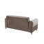 Causeuse convertible en tissu de velours Melody-1503476049