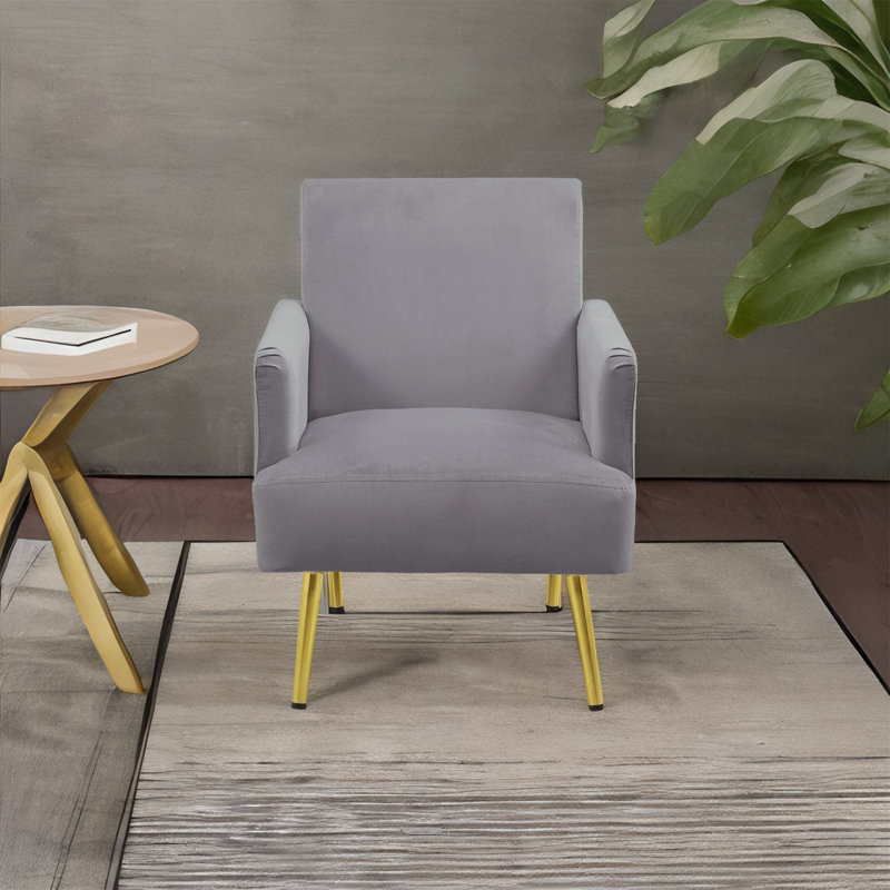 Fauteuil de 25,5 po Mareen, gris