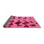 Tapis décoratif multicolore à motif abstrait-1864836351