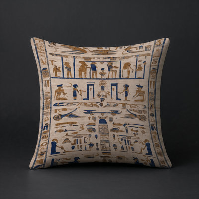 Modern Contemporary Indoor and Outdoor Throw Pillow
