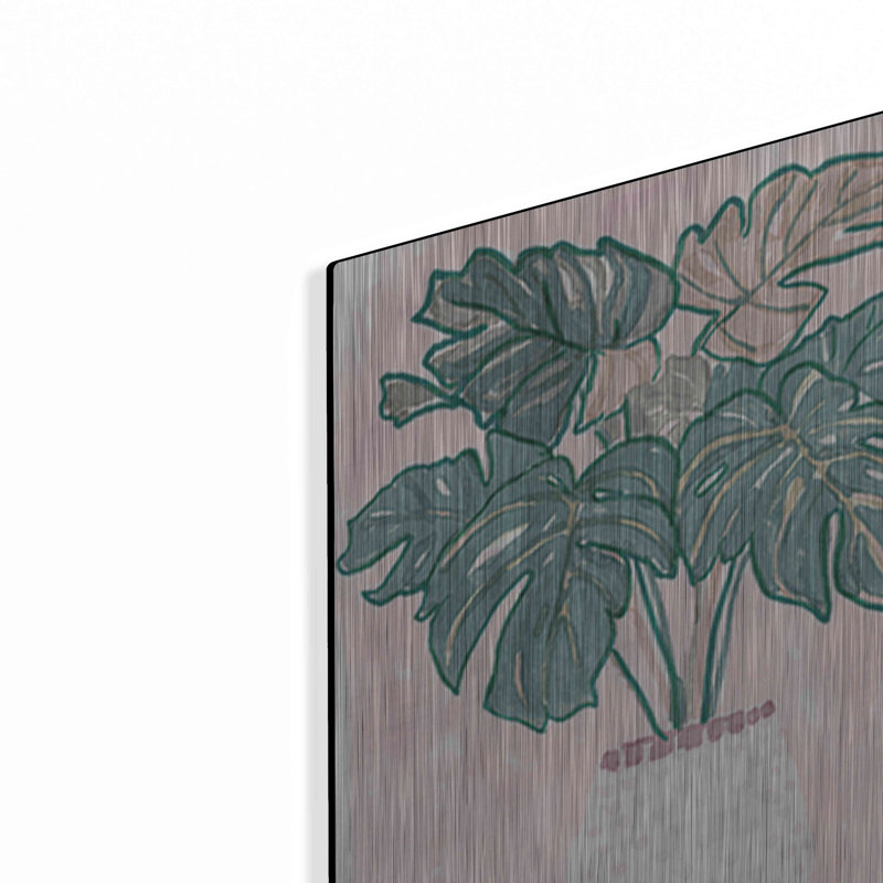 «Palmes roses 2» par Stellar Design Studio