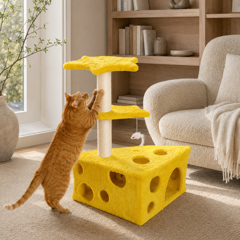 Arbre à chat Cheese Shape Shape