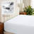 260 Thread Count Organic Cotton Percale Fitted Sheet-60582300-87953008