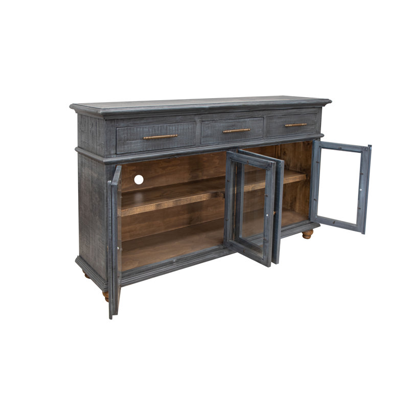 Syia 70.75'' Solid Wood Sideboard