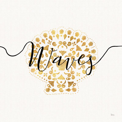 Sea Charms III by Veronique Charron - Wrapped Canvas Print