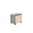 Modern Gray Oak Nightstand, 24"X17"X25"H, Wood Bedroom Accent 24 X 17 25H, Furniture