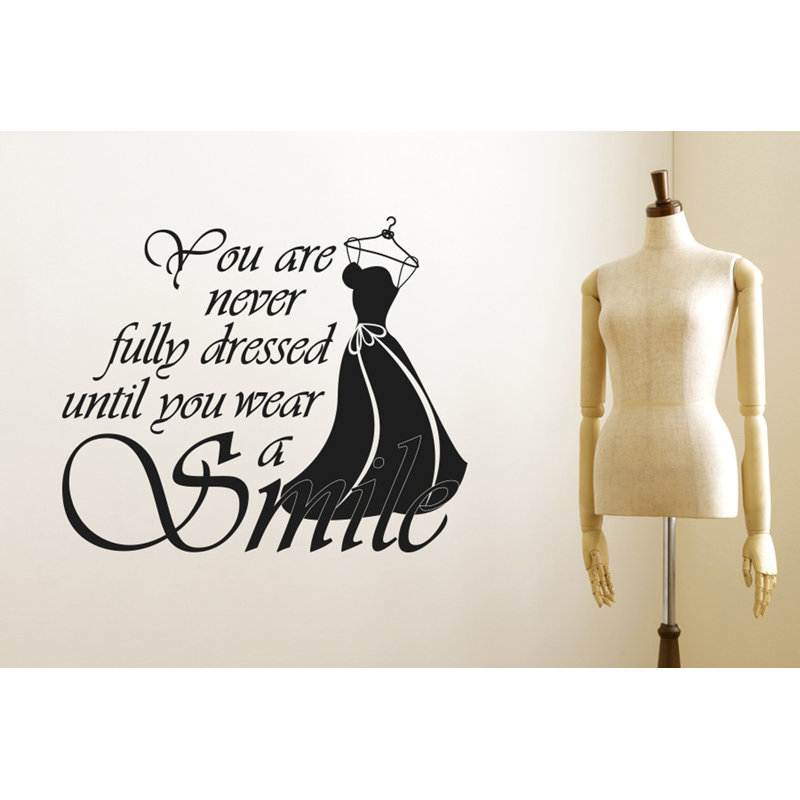 Wall Decal, Black, Large