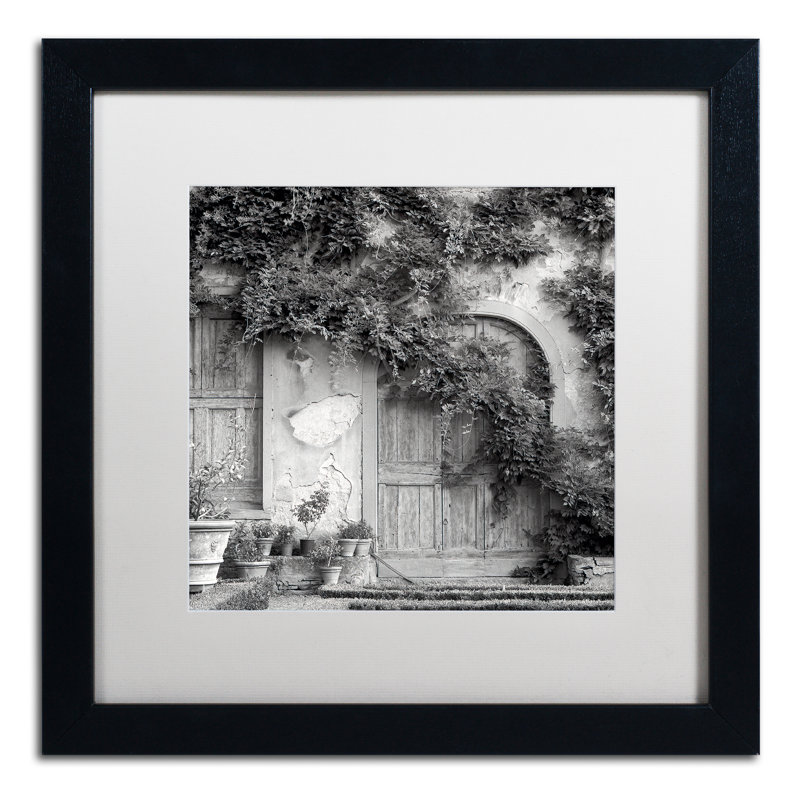 Alan Blaustein, «Tuscany VI», reproduction de photo encadrée, Blanc, H 16 po x l 16 po x P 0,5 po
