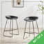 Lotti Elegant & Minimalist Moulded Plastic Kitchen Breakfast Bar Stool - Modern Sleek Design-71877461-72299287