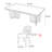 Modern light luxury rectangular dining table sets.-106474215