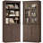 Wooden Bookcase Set, White Or Brown-939666104
