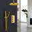 10 Inch Chrome Wall-Mounted Shower System with Thermostatic Valve and Handheld Spray