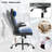 Gaming Chair Height Adjustable PC Gaming Chair, Ergonomic Swivel Rolling Desk Chair for Gaming, Office and Computer Workstation Use-1606709323