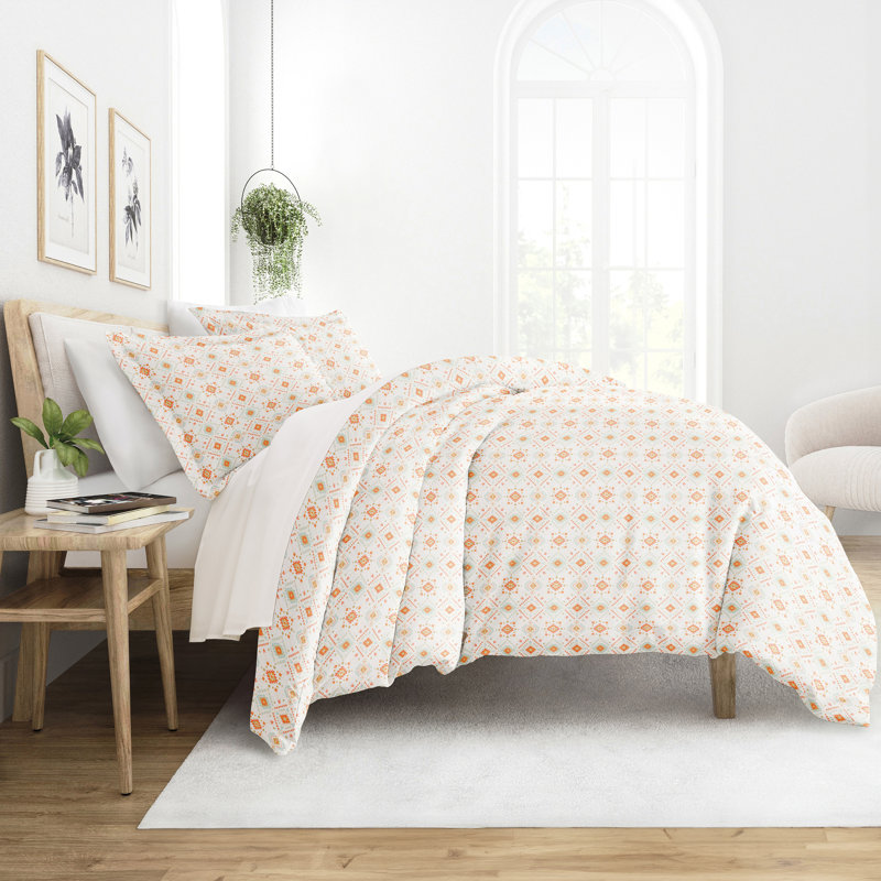 Aztec Dreams Full/Queen Duvet Cover Set with Shams