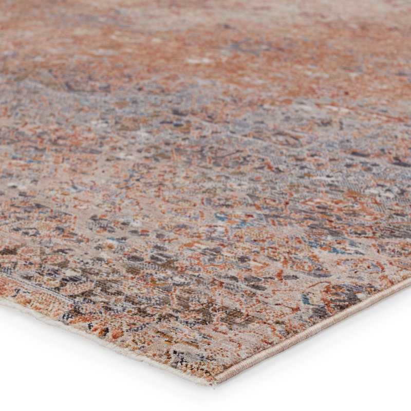 Devoss Floral Indoor Rug, Rectangle 6' x 9'