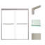 Porte de douche demi-cadre l 57,75 "x H 70" Frederick-62265133