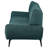 Logan Teal Flared Arm Sofa