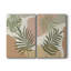 Mid Century Palm I-Premium Gallery Wrapped Canvas -Ready to Hang