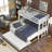 Pull-Out Bunk Bed With Trundle