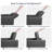 Hogsett 3-in-1 Convertible Accent Chair,Upholstered Sleeper Sofa Bed-1955022412
