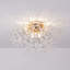 Plafonnier encastré 8 lumières DEL Beideman