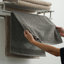 Barre à serviettes murale 23,62 po avec tablette de rangement-119603069