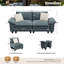 Canapé modulaire 88 places pour salon, canapé 2 places à assise profonde avec coussin décoratif-1300946455-1281560534-1281560536