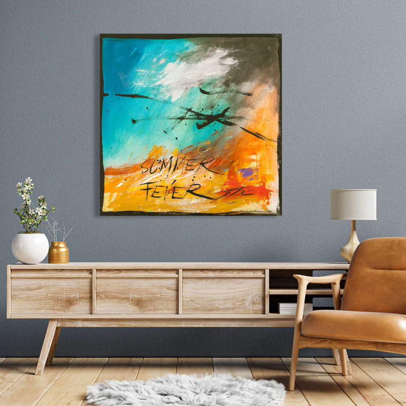Summer Fever - Wrapped Canvas Print, 50cm H x 50cm W x 4cm D