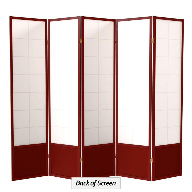 Cloison pliante Camille, Bois de rose, 5