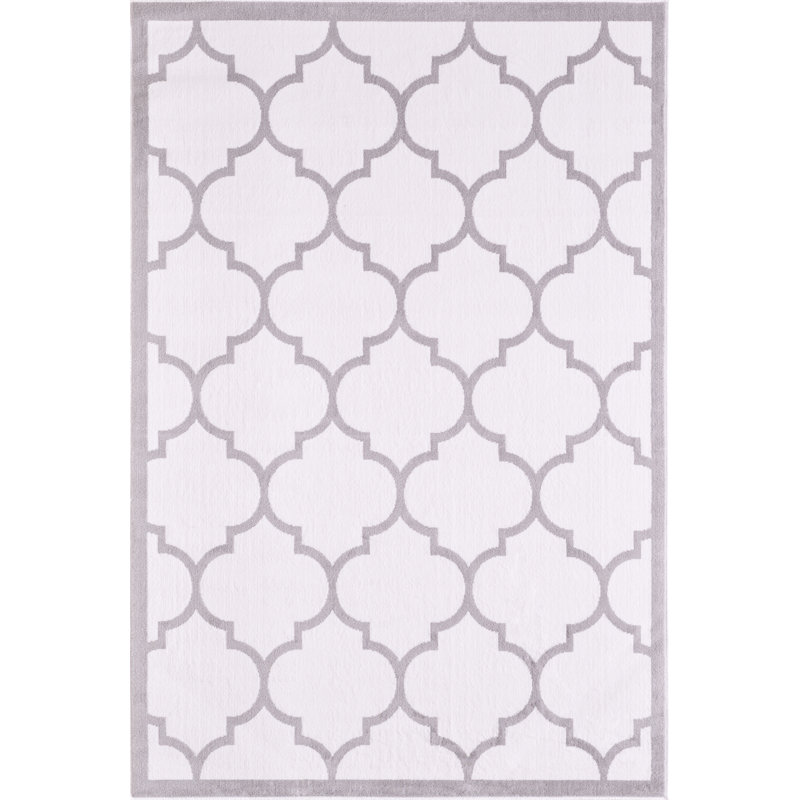 Trendy Geometric Indoor Rug, Rectangle 2' x 3'6"