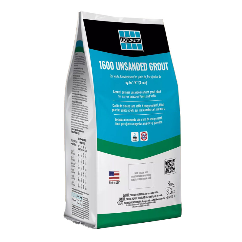 LATICRETE 1600 UNSANDED Grout 8LB - MUSHROOM