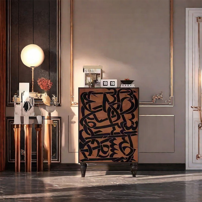 Armoire de rangement spacieuse au design élégant