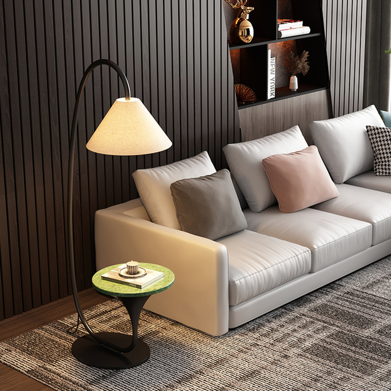 Marble Tray Art-Style Floor Lamp